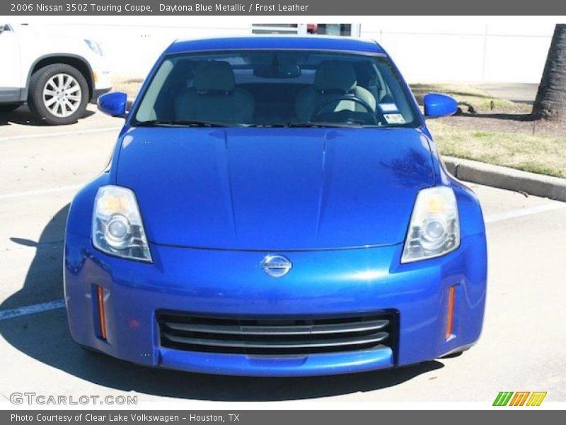 Daytona Blue Metallic / Frost Leather 2006 Nissan 350Z Touring Coupe