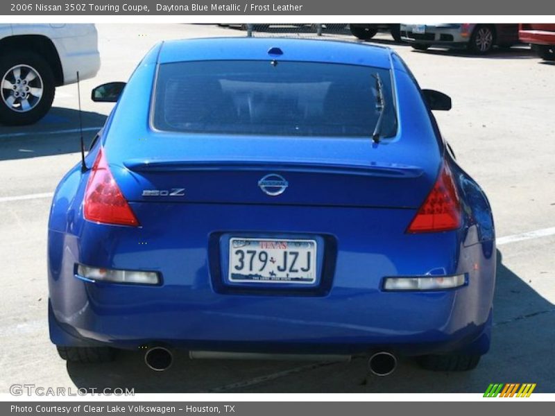 Daytona Blue Metallic / Frost Leather 2006 Nissan 350Z Touring Coupe