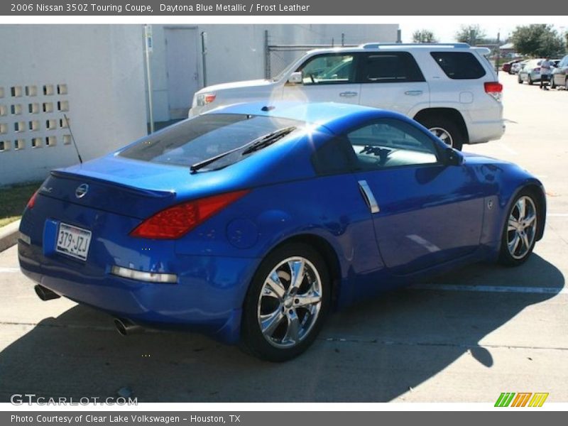 Daytona Blue Metallic / Frost Leather 2006 Nissan 350Z Touring Coupe