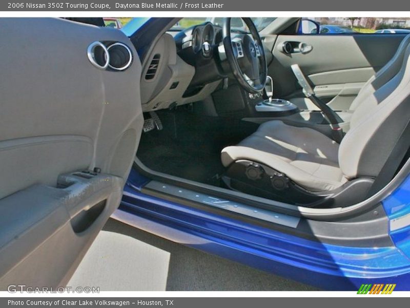 Daytona Blue Metallic / Frost Leather 2006 Nissan 350Z Touring Coupe