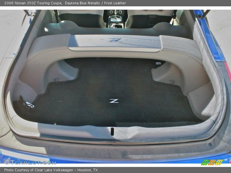Daytona Blue Metallic / Frost Leather 2006 Nissan 350Z Touring Coupe