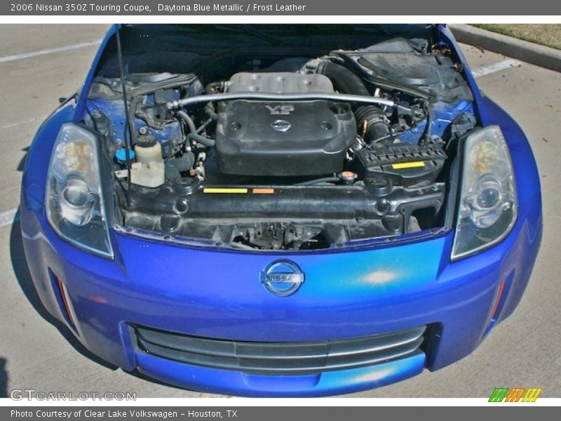 Daytona Blue Metallic / Frost Leather 2006 Nissan 350Z Touring Coupe