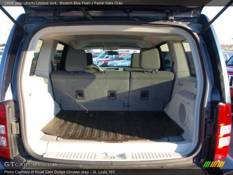 Modern Blue Pearl / Pastel Slate Gray 2008 Jeep Liberty Limited 4x4