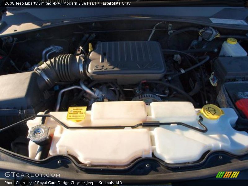 Modern Blue Pearl / Pastel Slate Gray 2008 Jeep Liberty Limited 4x4