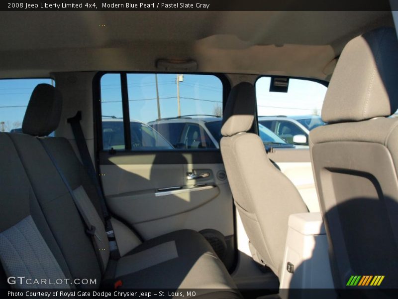 Modern Blue Pearl / Pastel Slate Gray 2008 Jeep Liberty Limited 4x4