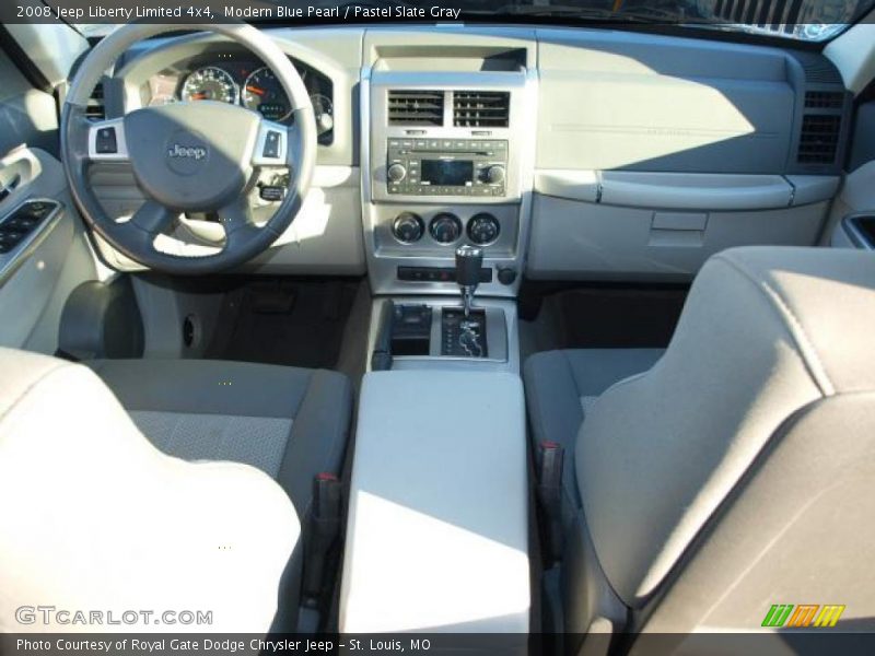 Modern Blue Pearl / Pastel Slate Gray 2008 Jeep Liberty Limited 4x4