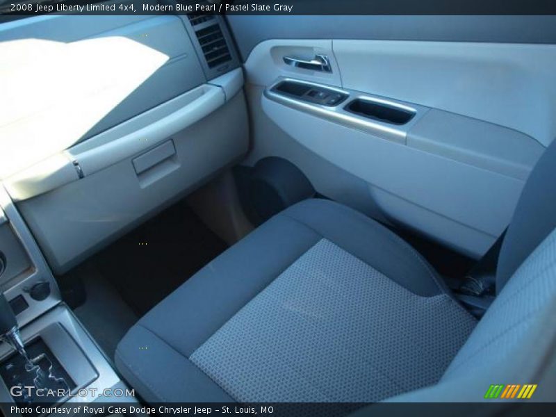 Modern Blue Pearl / Pastel Slate Gray 2008 Jeep Liberty Limited 4x4
