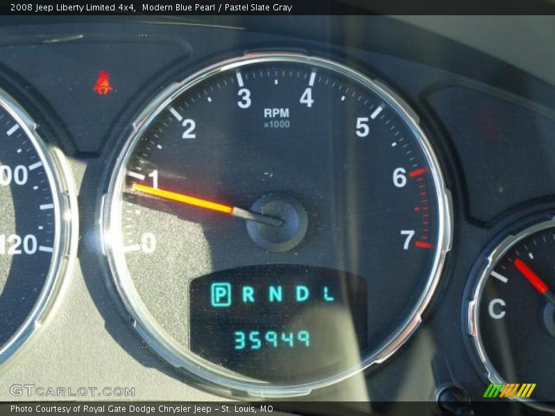 Modern Blue Pearl / Pastel Slate Gray 2008 Jeep Liberty Limited 4x4