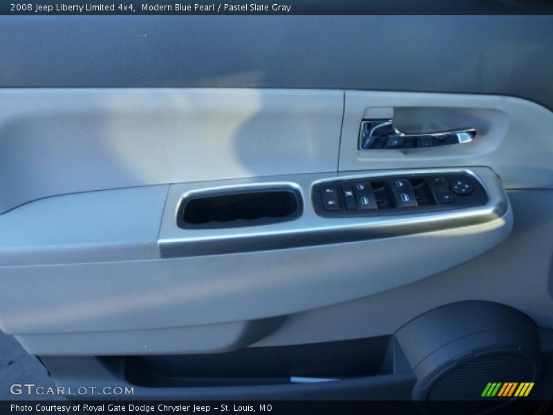 Modern Blue Pearl / Pastel Slate Gray 2008 Jeep Liberty Limited 4x4