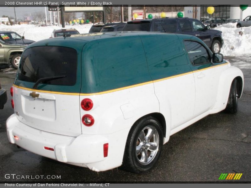 Summit White / Ebony Black 2008 Chevrolet HHR LS Panel