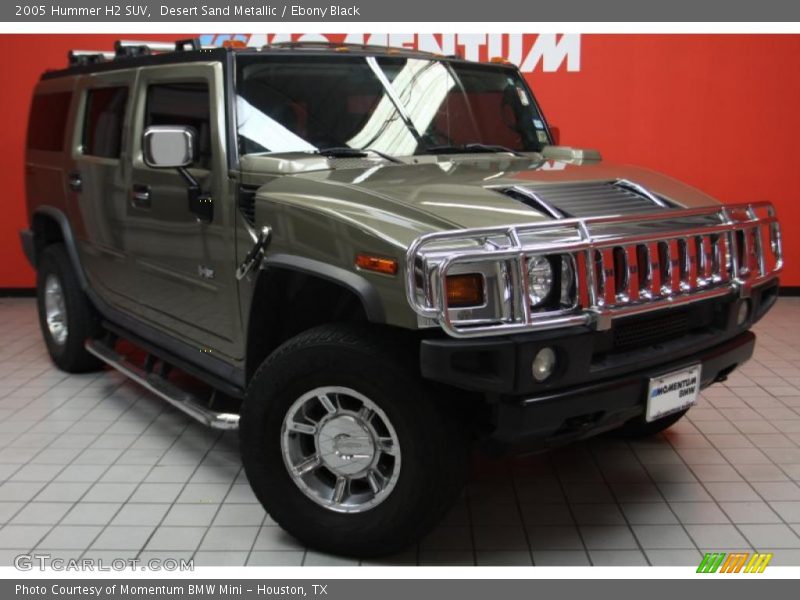 Desert Sand Metallic / Ebony Black 2005 Hummer H2 SUV