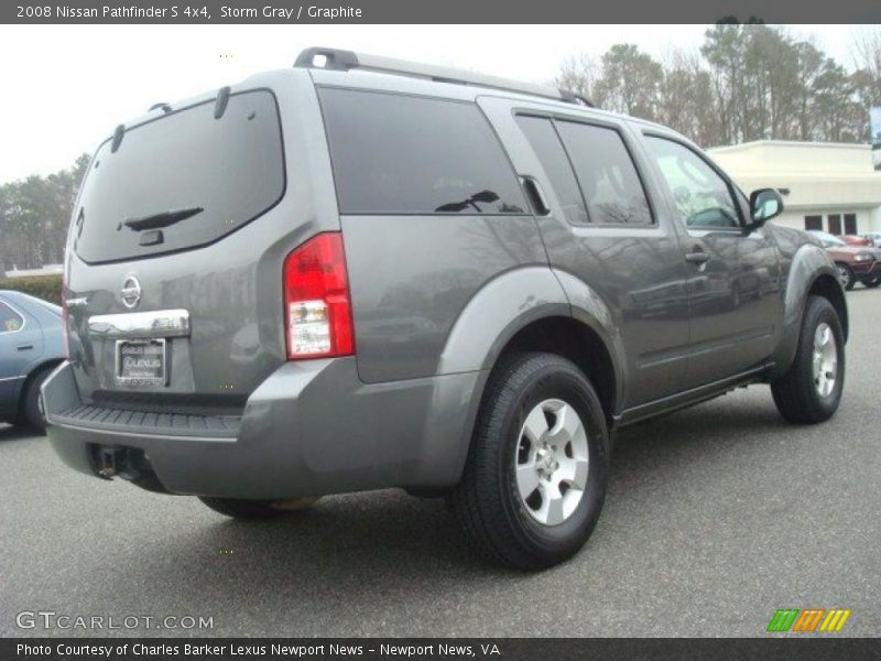 Storm Gray / Graphite 2008 Nissan Pathfinder S 4x4