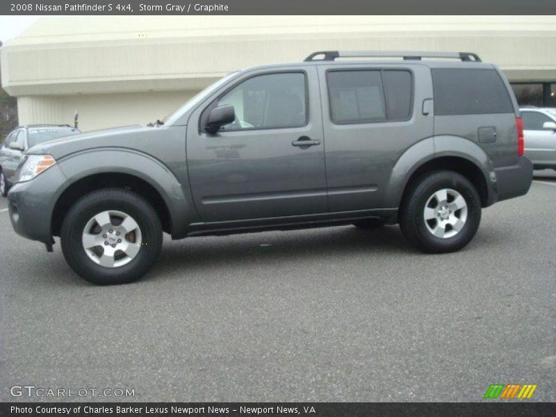 Storm Gray / Graphite 2008 Nissan Pathfinder S 4x4