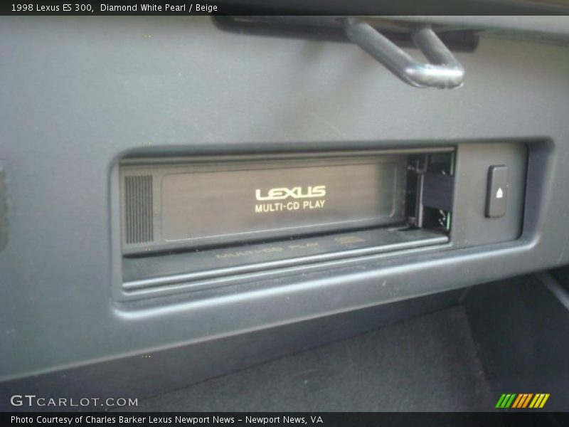Diamond White Pearl / Beige 1998 Lexus ES 300