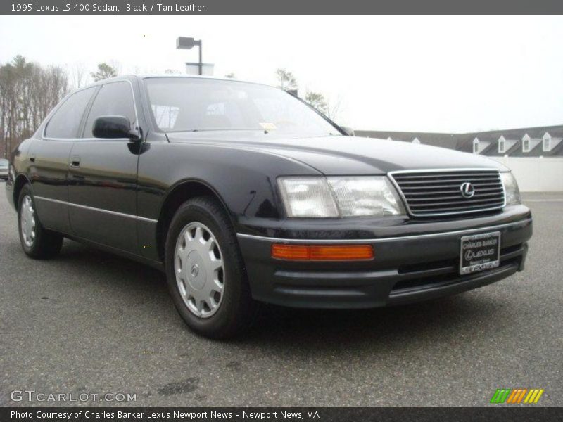 Black / Tan Leather 1995 Lexus LS 400 Sedan