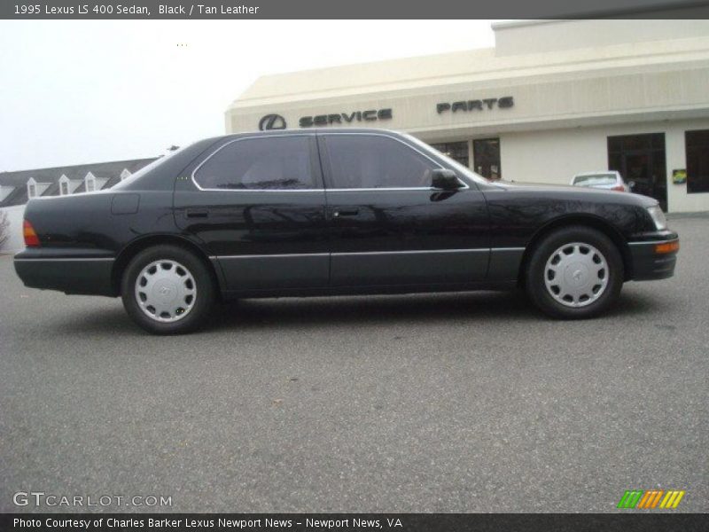 Black / Tan Leather 1995 Lexus LS 400 Sedan