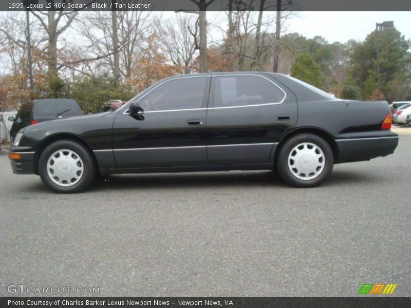 Black / Tan Leather 1995 Lexus LS 400 Sedan