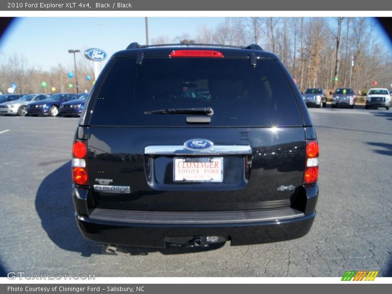 Black / Black 2010 Ford Explorer XLT 4x4