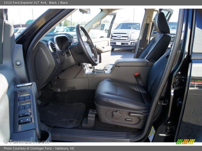 Black / Black 2010 Ford Explorer XLT 4x4