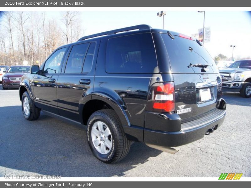 Black / Black 2010 Ford Explorer XLT 4x4