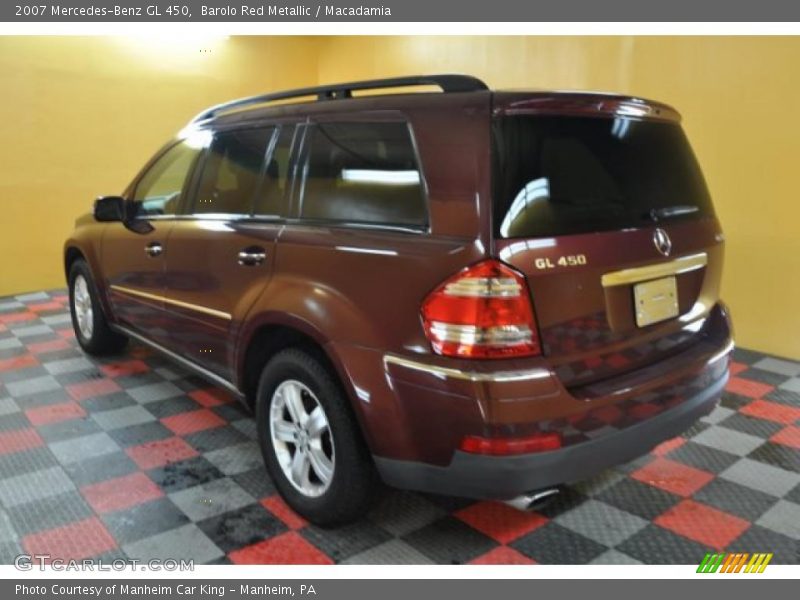 Barolo Red Metallic / Macadamia 2007 Mercedes-Benz GL 450