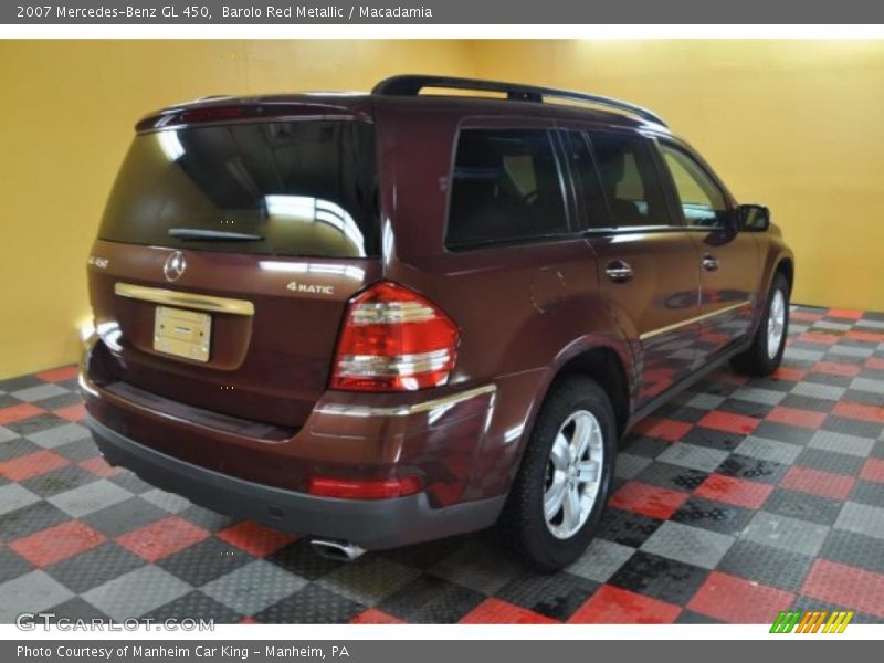 Barolo Red Metallic / Macadamia 2007 Mercedes-Benz GL 450