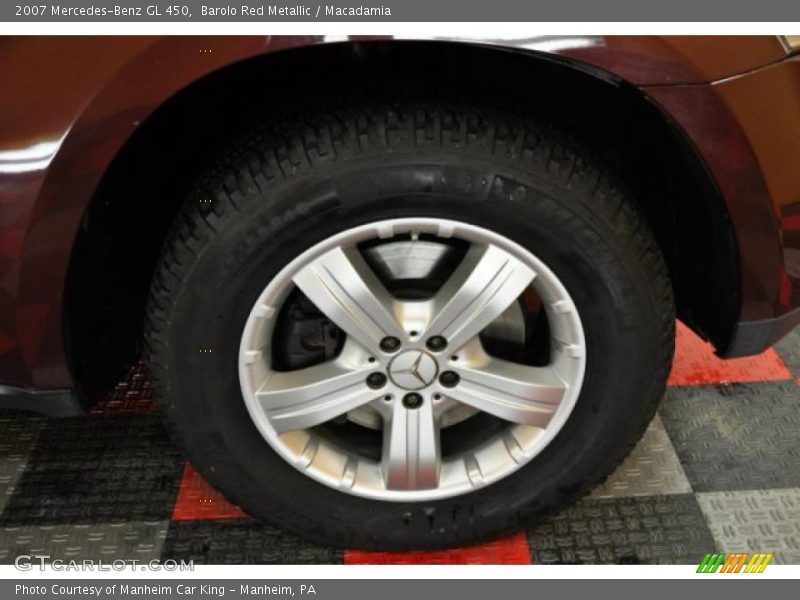 Barolo Red Metallic / Macadamia 2007 Mercedes-Benz GL 450