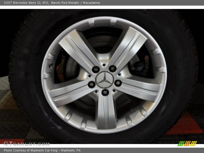 Barolo Red Metallic / Macadamia 2007 Mercedes-Benz GL 450