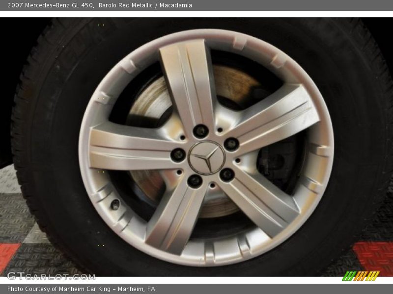 Barolo Red Metallic / Macadamia 2007 Mercedes-Benz GL 450