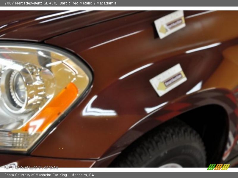 Barolo Red Metallic / Macadamia 2007 Mercedes-Benz GL 450
