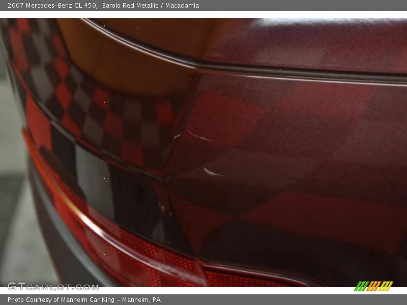 Barolo Red Metallic / Macadamia 2007 Mercedes-Benz GL 450