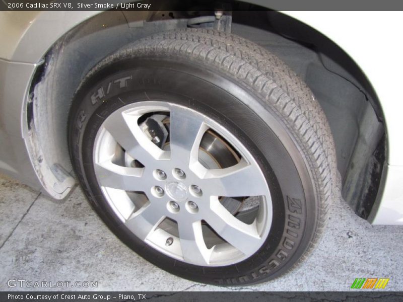Silver Smoke / Light Gray 2006 Cadillac SRX V8