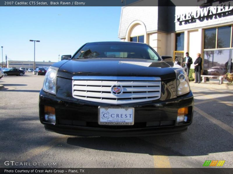 Black Raven / Ebony 2007 Cadillac CTS Sedan