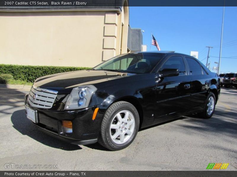 Black Raven / Ebony 2007 Cadillac CTS Sedan