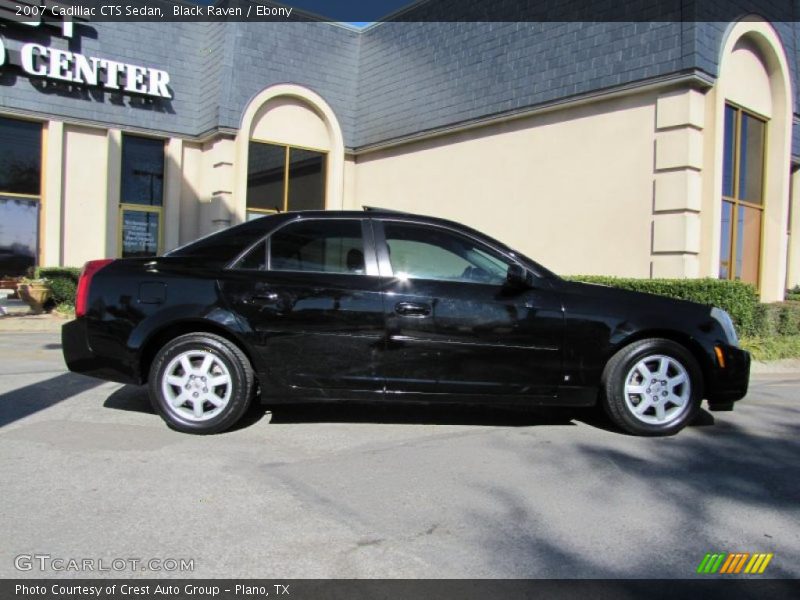 Black Raven / Ebony 2007 Cadillac CTS Sedan