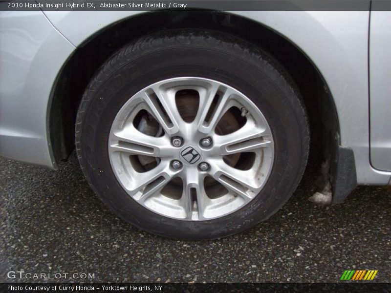 Alabaster Silver Metallic / Gray 2010 Honda Insight Hybrid EX