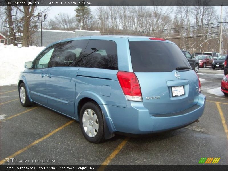 Azure Blue Metallic / Gray 2004 Nissan Quest 3.5 S