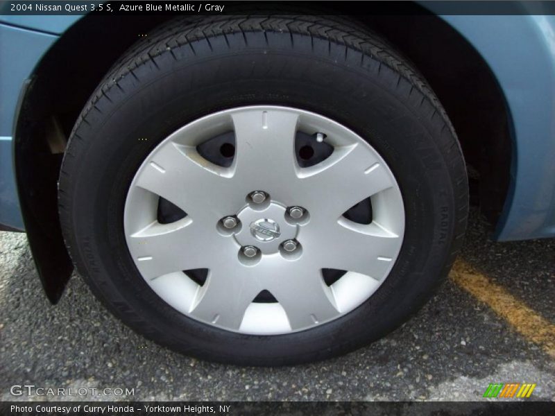 Azure Blue Metallic / Gray 2004 Nissan Quest 3.5 S