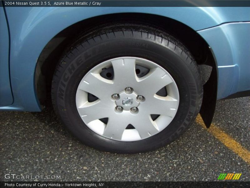 Azure Blue Metallic / Gray 2004 Nissan Quest 3.5 S
