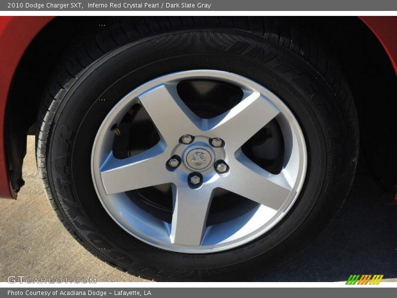 Inferno Red Crystal Pearl / Dark Slate Gray 2010 Dodge Charger SXT
