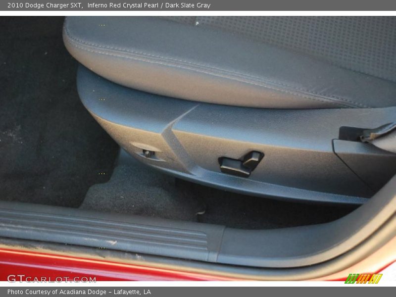 Inferno Red Crystal Pearl / Dark Slate Gray 2010 Dodge Charger SXT