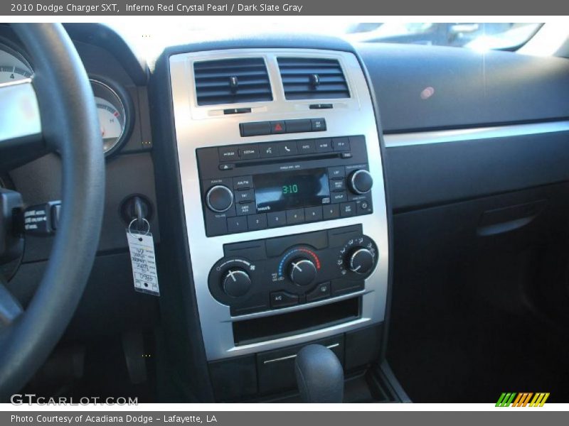 Inferno Red Crystal Pearl / Dark Slate Gray 2010 Dodge Charger SXT
