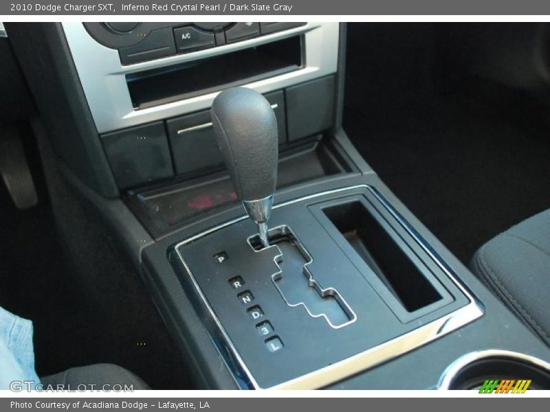 Inferno Red Crystal Pearl / Dark Slate Gray 2010 Dodge Charger SXT