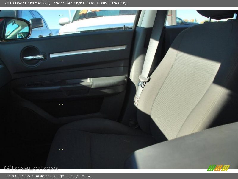 Inferno Red Crystal Pearl / Dark Slate Gray 2010 Dodge Charger SXT