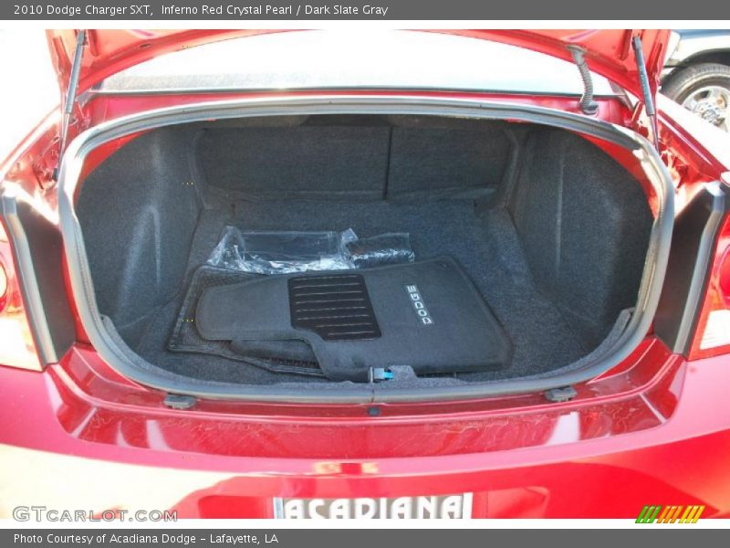 Inferno Red Crystal Pearl / Dark Slate Gray 2010 Dodge Charger SXT