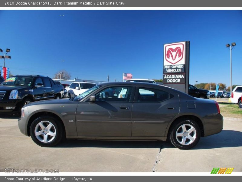 Dark Titanium Metallic / Dark Slate Gray 2010 Dodge Charger SXT