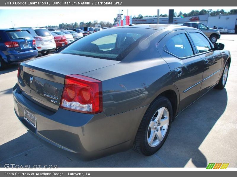 Dark Titanium Metallic / Dark Slate Gray 2010 Dodge Charger SXT