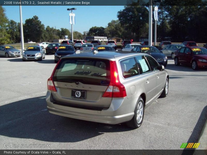 Seashell Metallic / Sandstone Beige 2008 Volvo V70 3.2