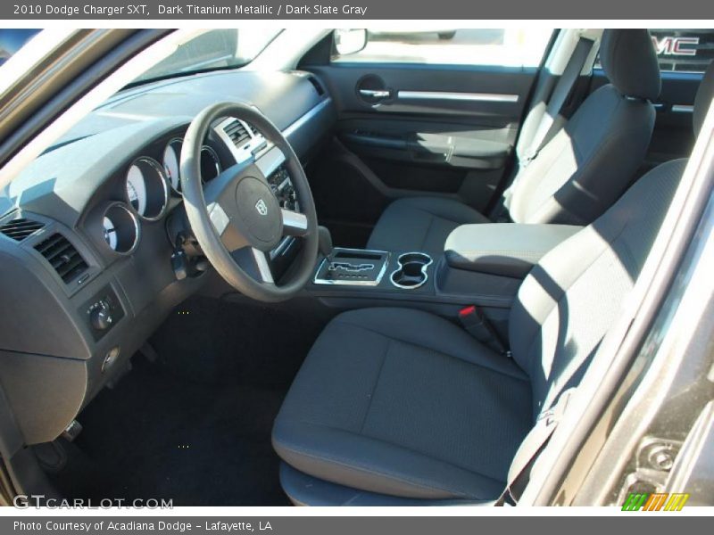 Dark Titanium Metallic / Dark Slate Gray 2010 Dodge Charger SXT