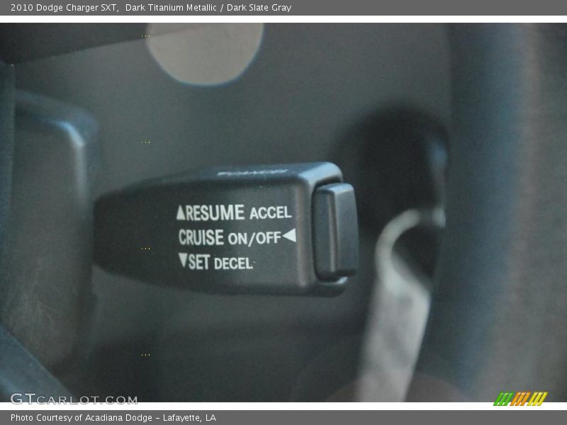 Dark Titanium Metallic / Dark Slate Gray 2010 Dodge Charger SXT